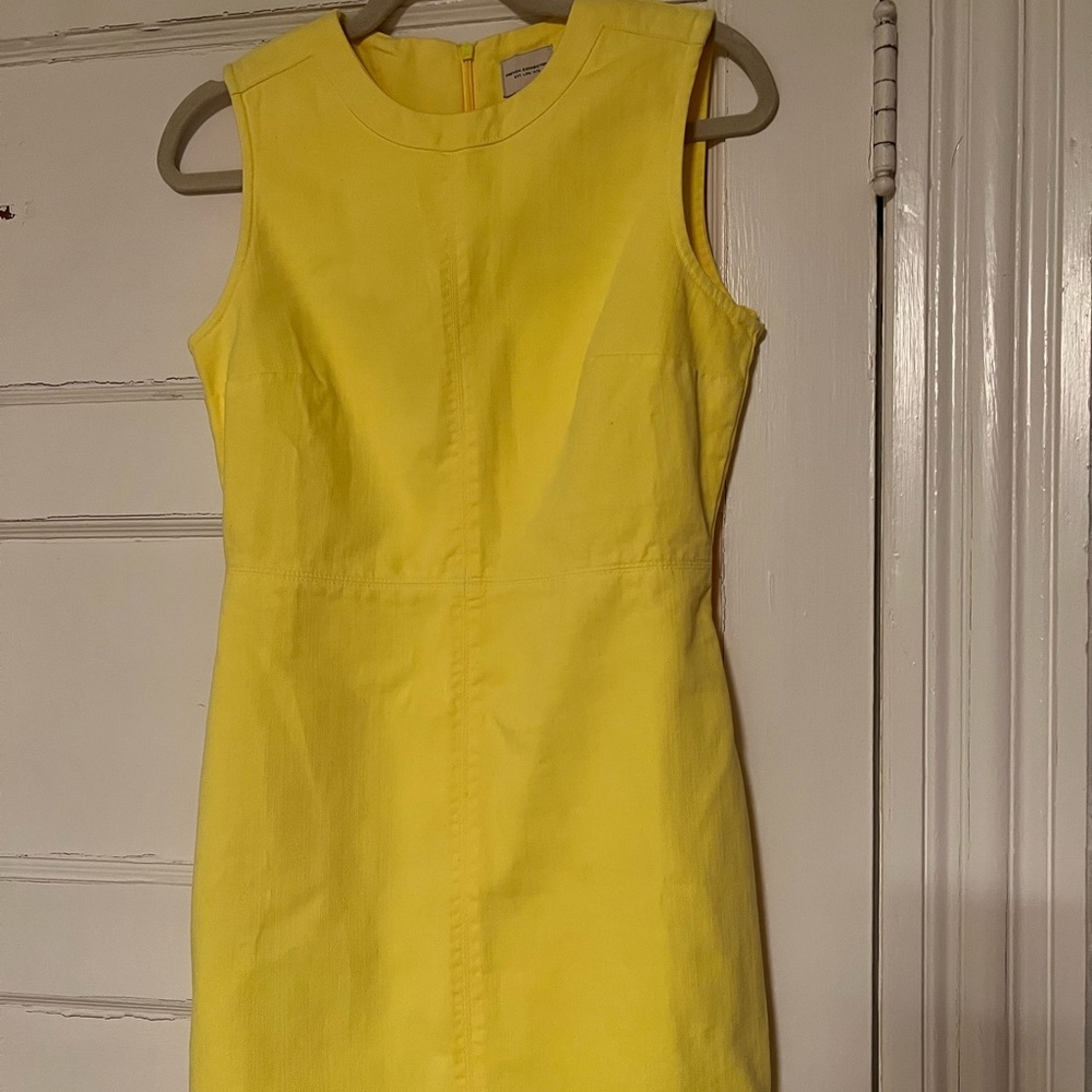French Connection Sekai Neon Denim Dress